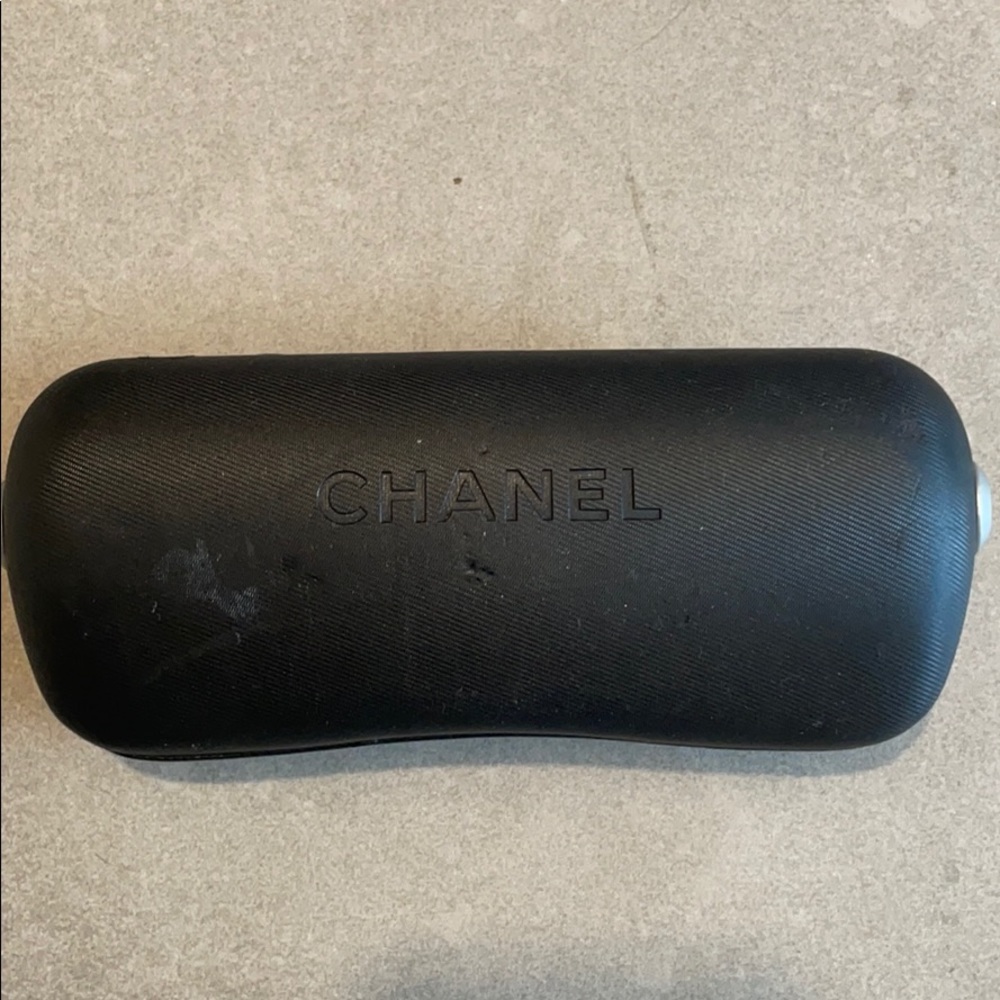 Chanel Eye Glass Case with glasses bag